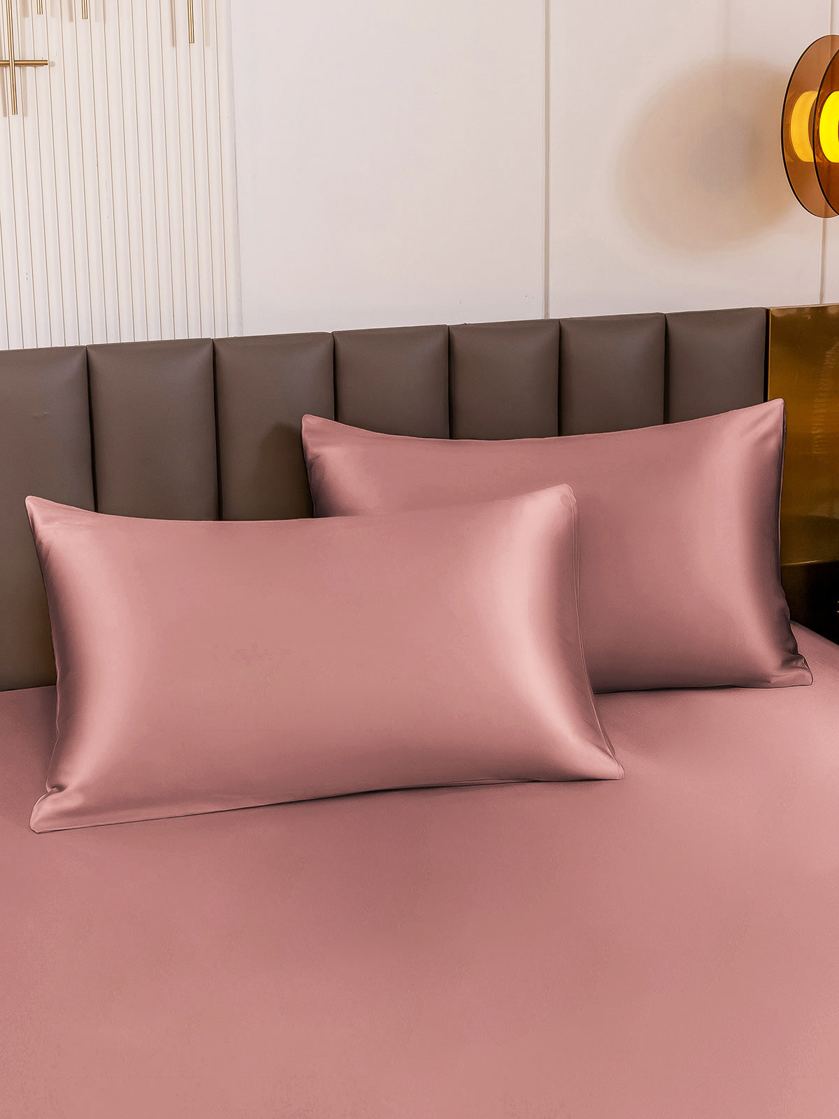 LuxeSilk Set - 30 Momme 100% Mulberry Silk Pillowcase Set (Hidden Zipper)