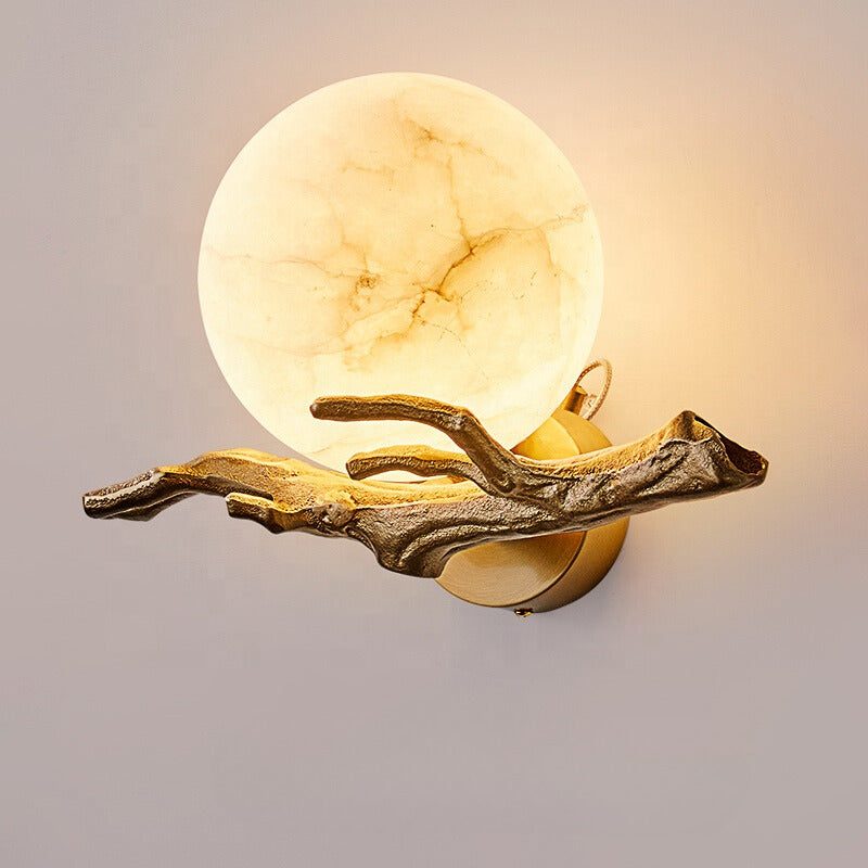 MarbleGlow - Modern Wall Lamp