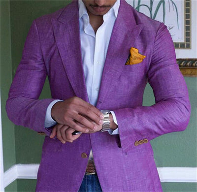 Men's Comfortable Linen Blazer Jacket