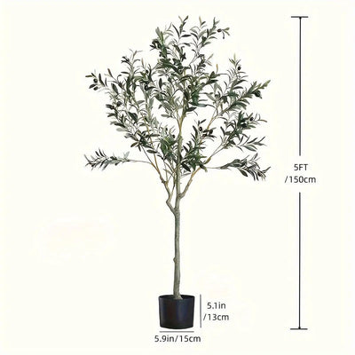 OlivaLeaf - Lifelike Olive Tree Decoration