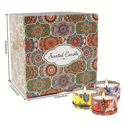 NatureScent - 36 Fragrant Candles with Pure Aromas