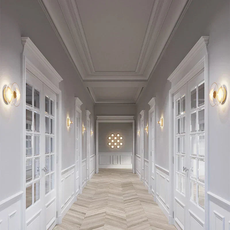 AuraLoom – Minimalist Ceiling Light with Warm Illumination