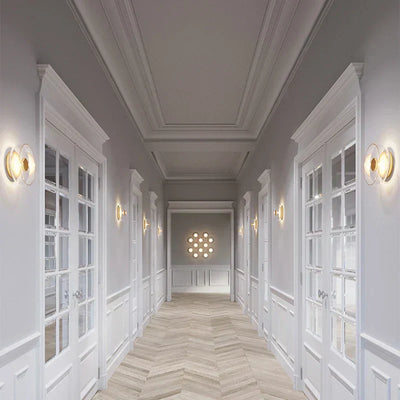 AuraLoom – Minimalist Ceiling Light with Warm Illumination