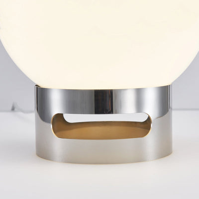 OpalGlow - French-Inspired Bauhaus Lamp