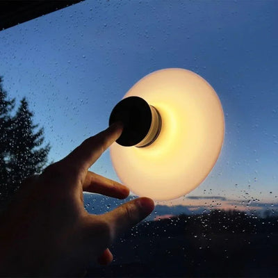Portable LED Table Lamp - Dimmable, Rechargeable Light with Suction Cup
