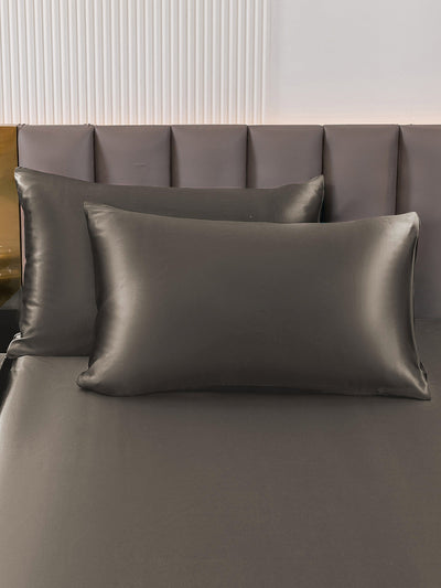 LuxeSilk Set - 30 Momme 100% Mulberry Silk Pillowcase Set (Hidden Zipper)
