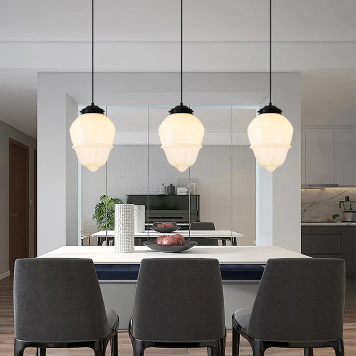 GlasLuxe - Retro Geometrische Pendellamp