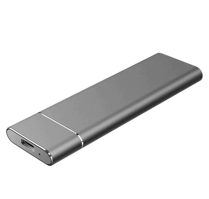 Portable External Hard Drive with High Transfer Speed and Durable Aluminum Housing