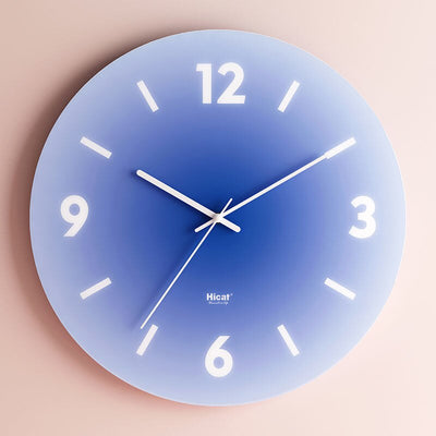 EliteGlass - Elegant Glass Wall Clock