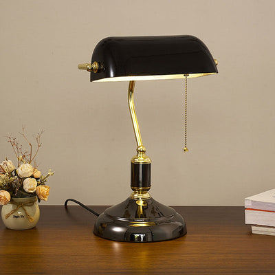 GlassOpulence - Stylish European Table Lamp