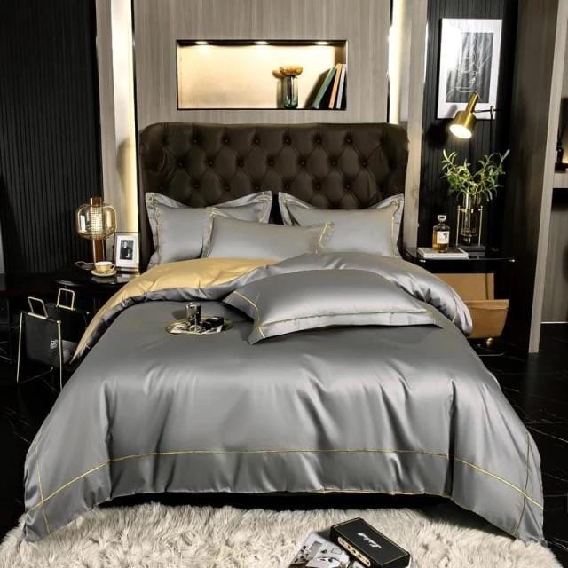 LisbonElegance – Premium Egyptian Cotton Bedding Set for Refined Sleep