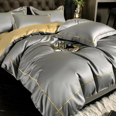 LisbonElegance – Premium Egyptian Cotton Bedding Set for Refined Sleep