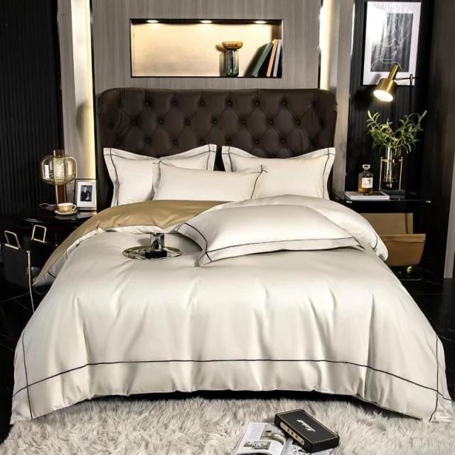 LisbonElegance – Premium Egyptian Cotton Bedding Set for Refined Sleep