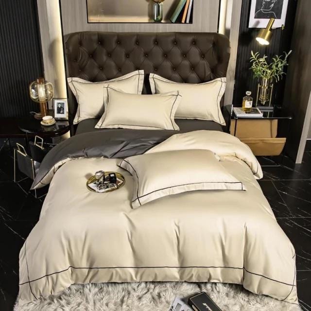LisbonElegance – Premium Egyptian Cotton Bedding Set for Refined Sleep
