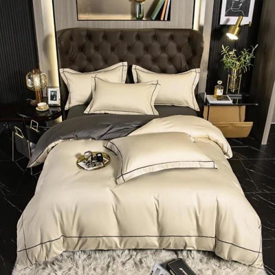 LisbonElegance – Premium Egyptian Cotton Bedding Set for Refined Sleep