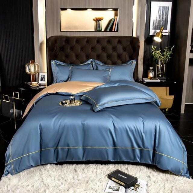 LisbonElegance – Premium Egyptian Cotton Bedding Set for Refined Sleep