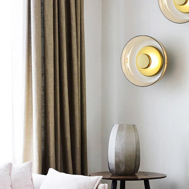AuraLoom – Minimalist Ceiling Light with Warm Illumination