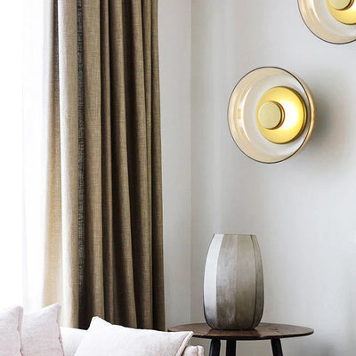AuraLoom – Minimalist Ceiling Light with Warm Illumination