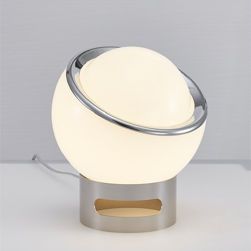 OpalGlow - French-Inspired Bauhaus Lamp
