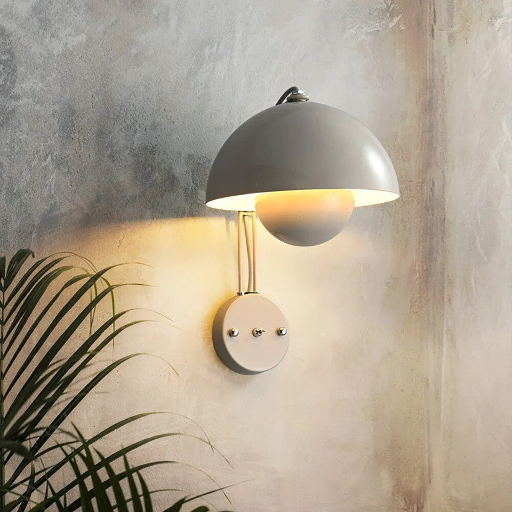 MushroomGlow – Wall Lamp with Mushroom Design