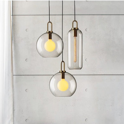 LumiGlaze - Sleek Glass Lamp for Modern Ambiance