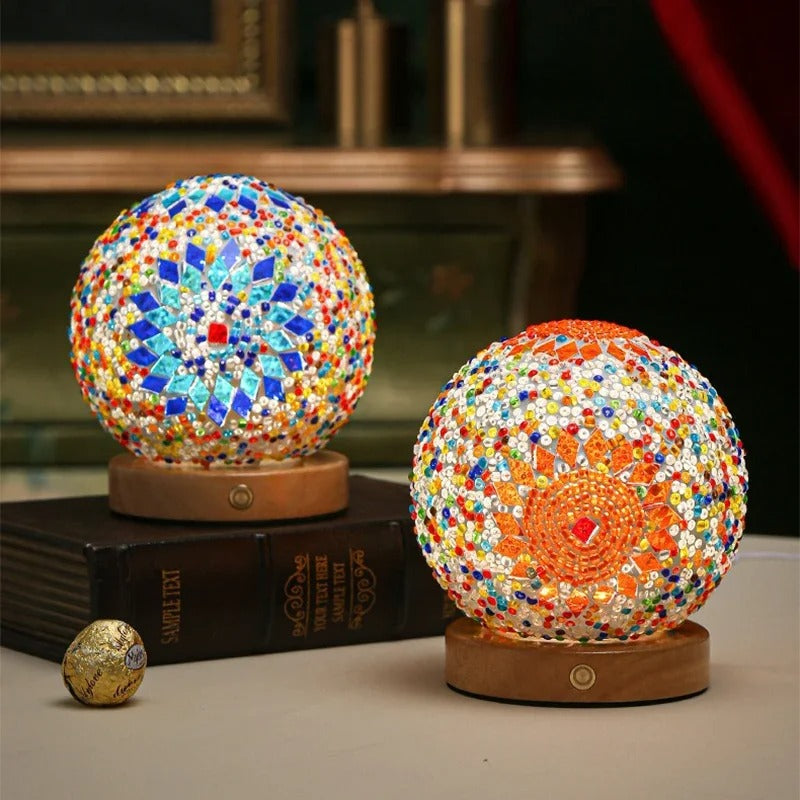 CreativaLED – Bohemian Desk Lamp with USB