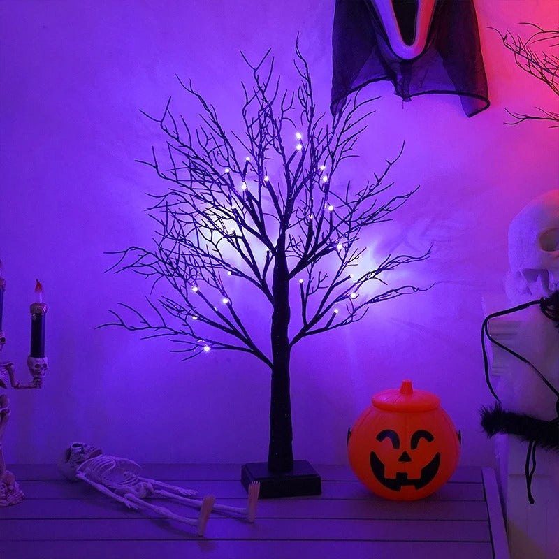 HauntGlow – Jack-O-Lantern LED Tree Light