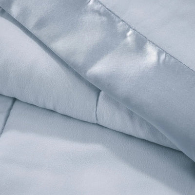 BlueVelvet - Satin Accent Bedspread