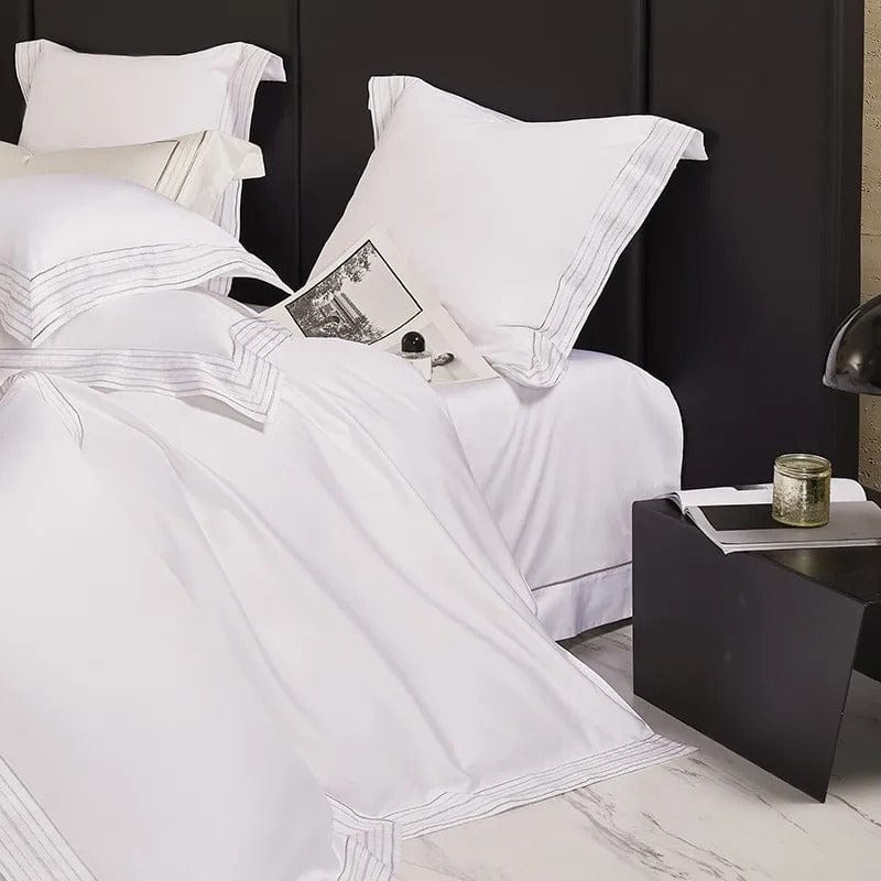 CrystalSilk - Egyptian Cotton Duvet Cover Set
