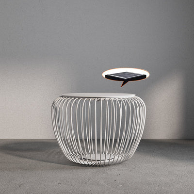 EcoGlow - Sleek Table Lamp with Garden-Ready Features