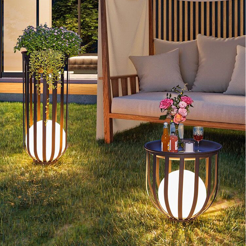 Modern Waterproof Solar Garden Lamp - Energy-Efficient Outdoor LED Lights