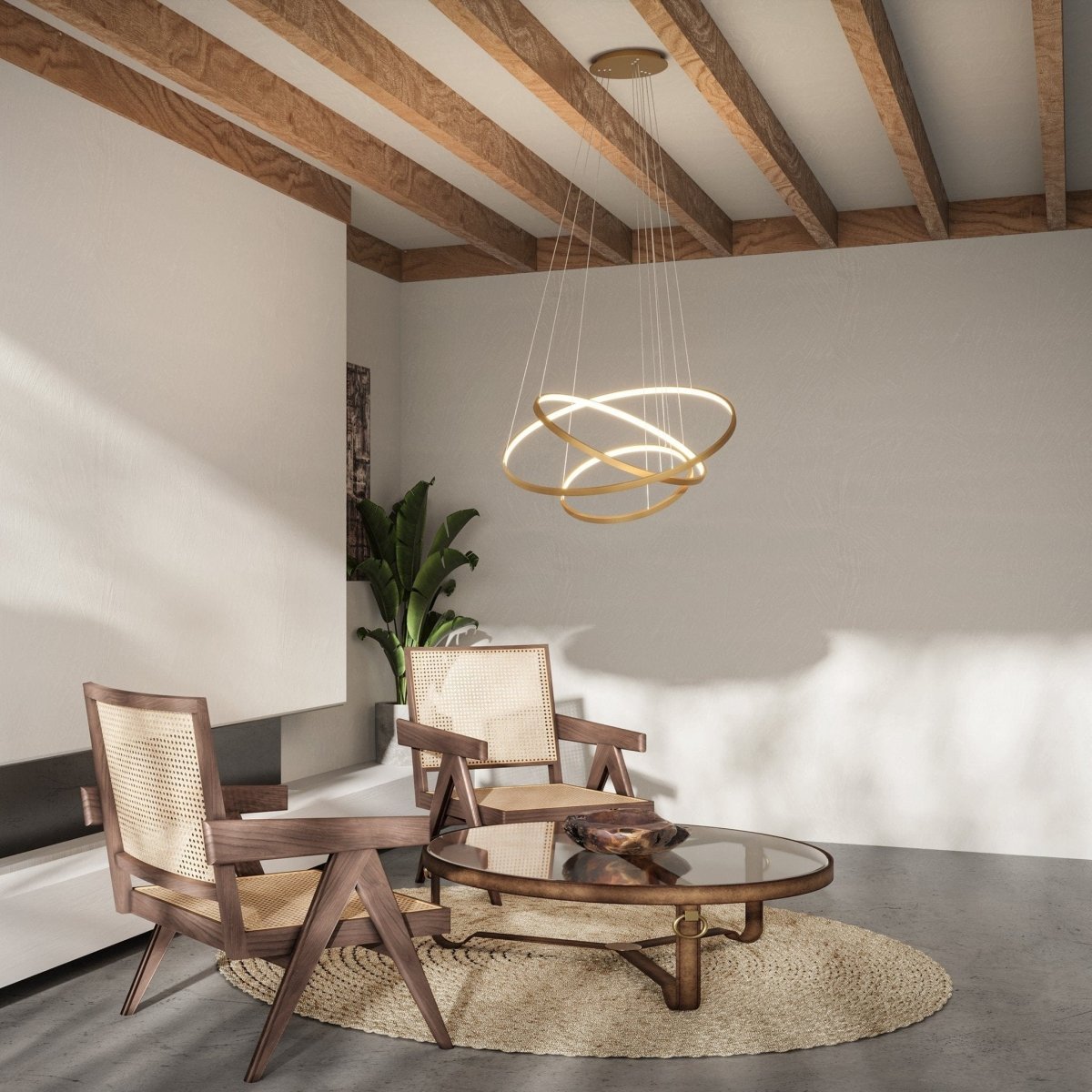 OrbGlow - Remote-Controlled LED Pendant Lamp