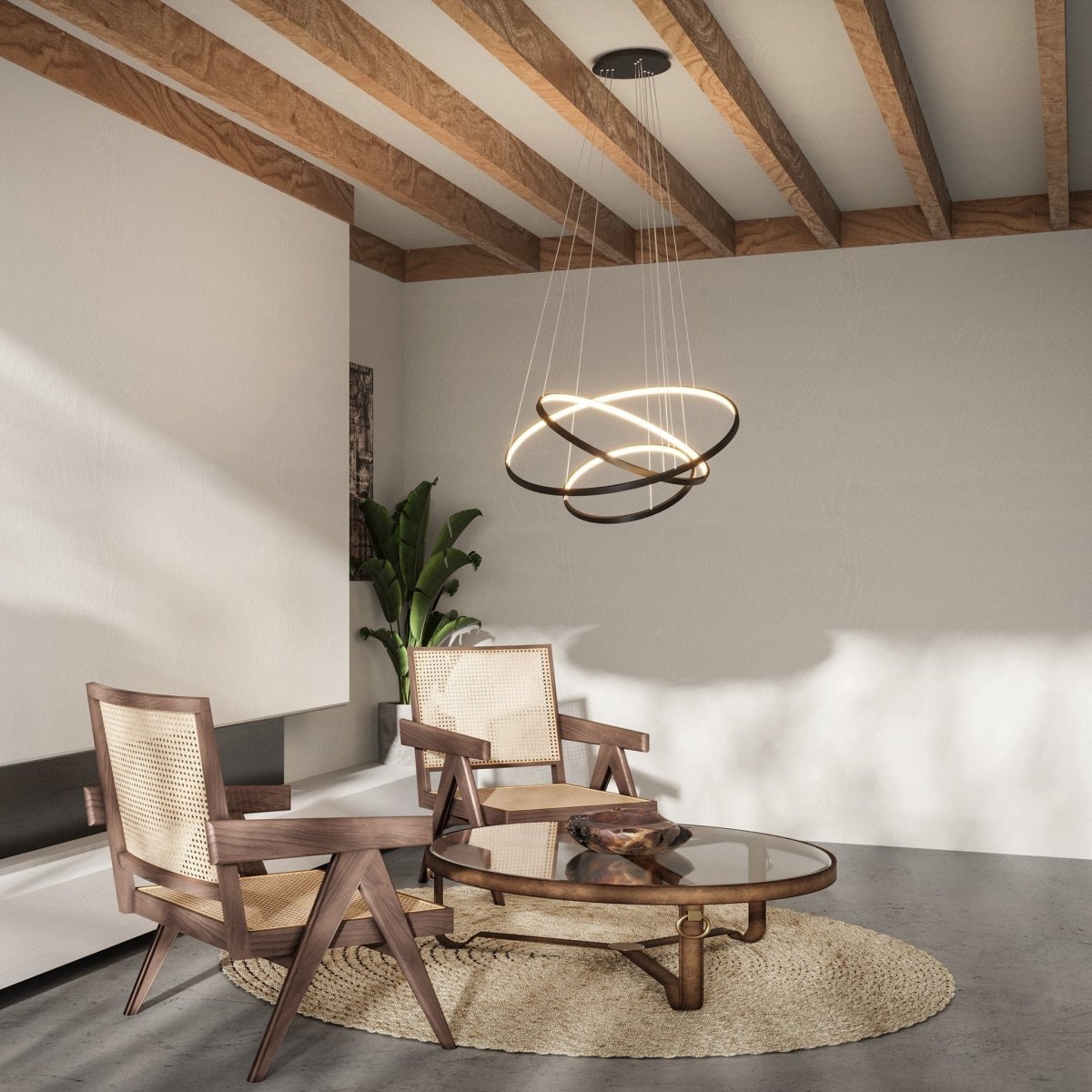 OrbGlow - Remote-Controlled LED Pendant Lamp