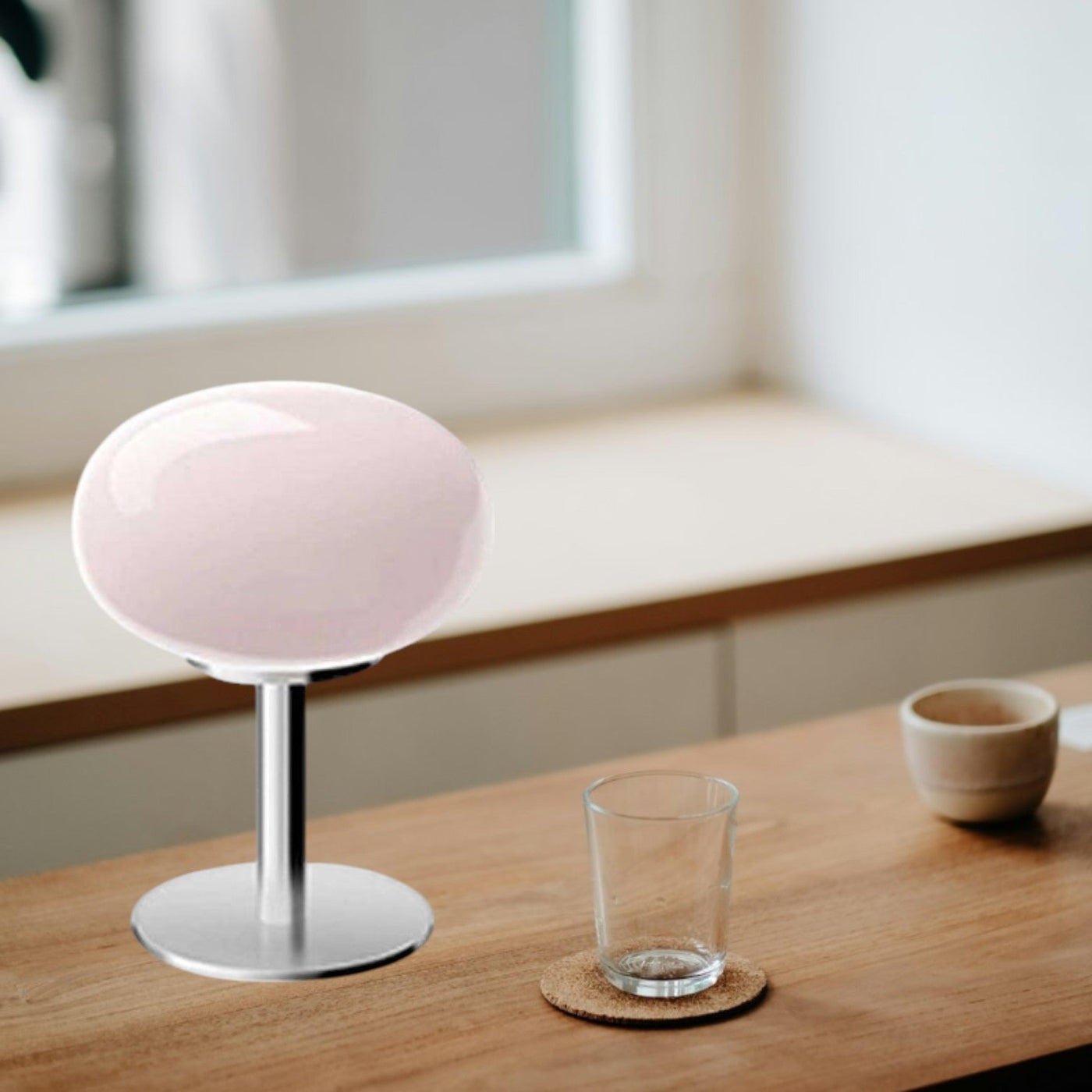 Italian Designer Glass Table Lamp