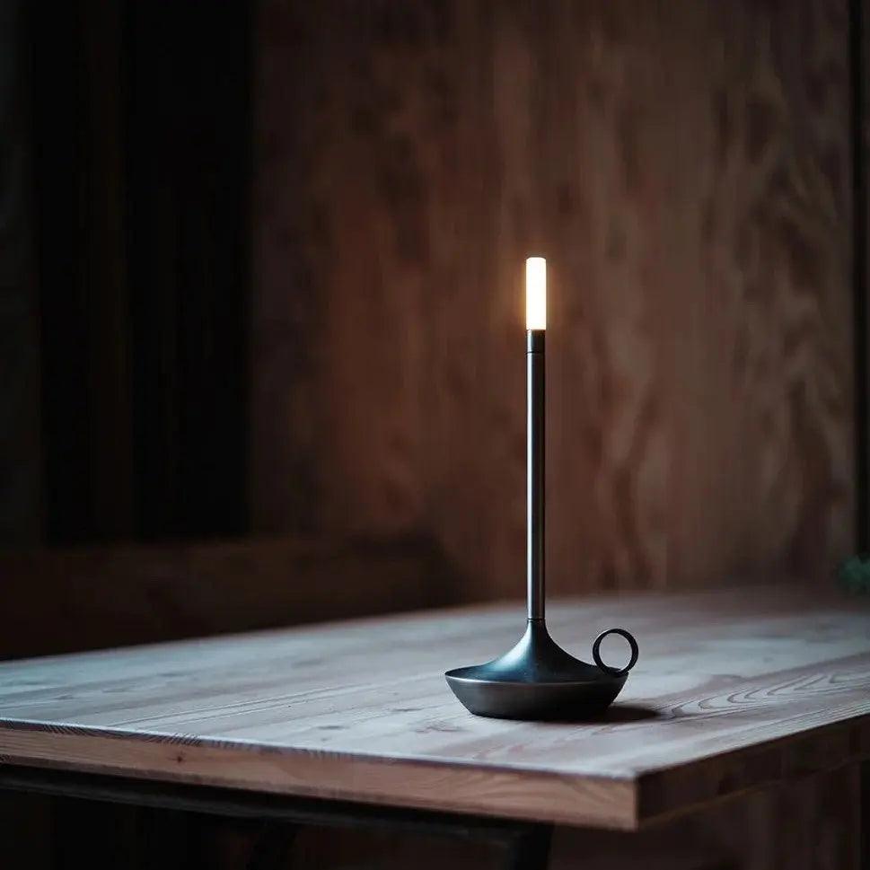 ForgeLight - Elegant Nordic Candle Holder Design