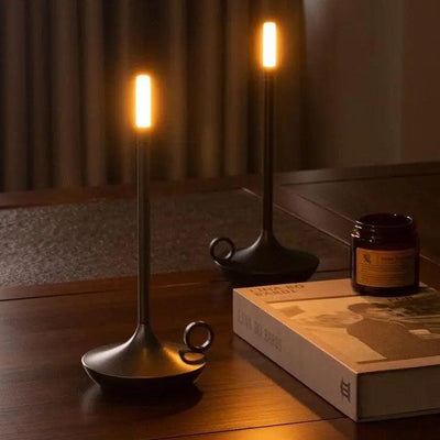 ForgeLight - Elegant Nordic Candle Holder Design
