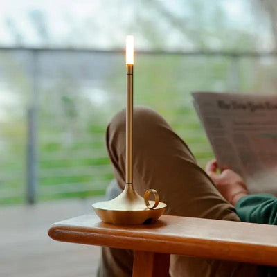 ForgeLight - Elegant Nordic Candle Holder Design