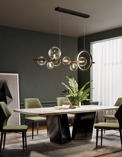 RadiantGlow - Elegant Mouth-Blown Pendant Light