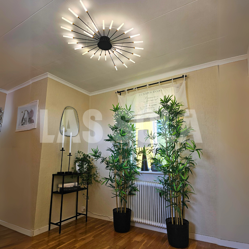 GlowHaven - Sleek Ceiling Lamp for Home Spaces
