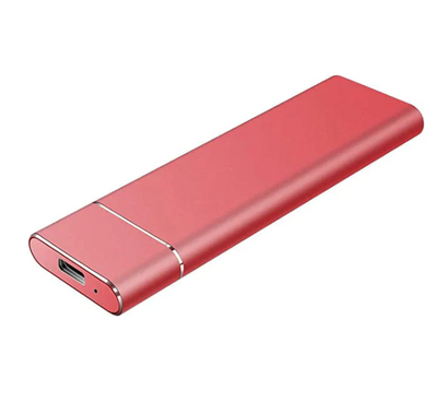 Portable External Hard Drive with High Transfer Speed and Durable Aluminum Housing