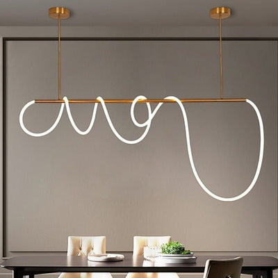 GlowWeave - Chic LED Hanging Light