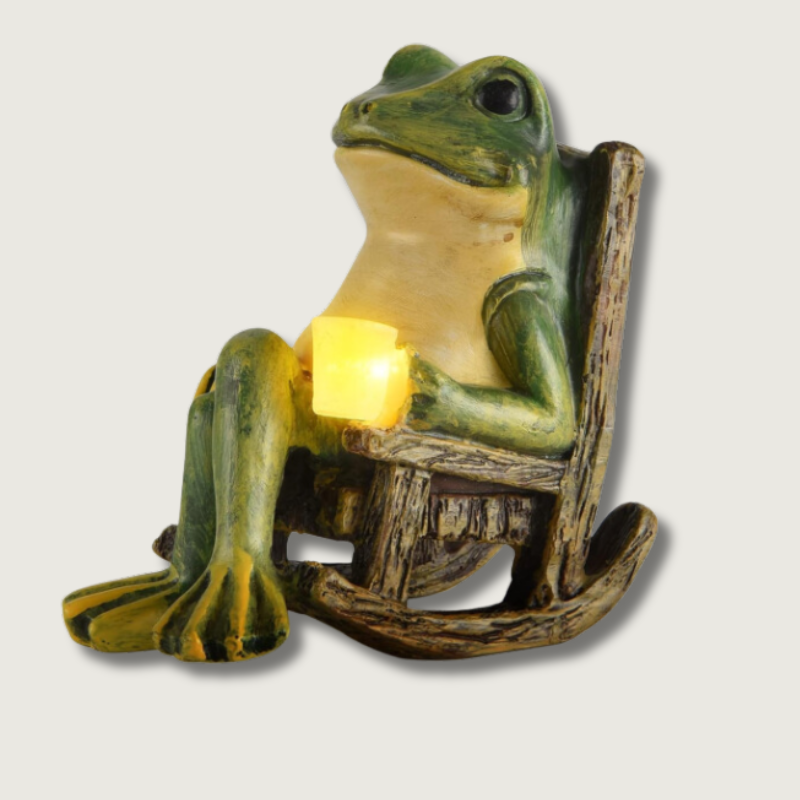 FrogShine - Solar Garden Lighting Sculpture