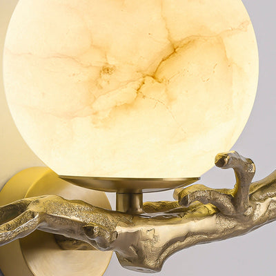 MarbleGlow - Modern Wall Lamp