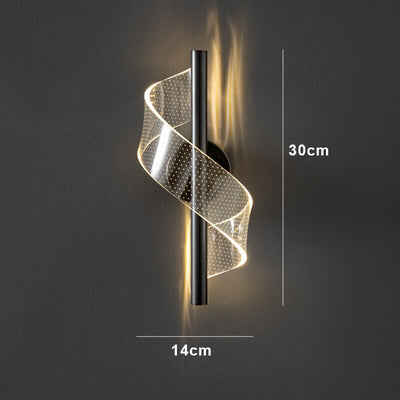 Glasspilar™ - Luxurious wall light with glass candelabra
