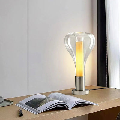 CalmGlow - Relaxing Art Table Lamp