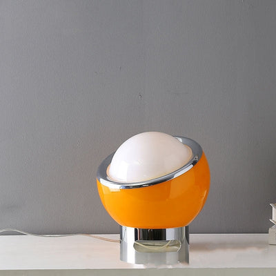 OpalGlow - French-Inspired Bauhaus Lamp