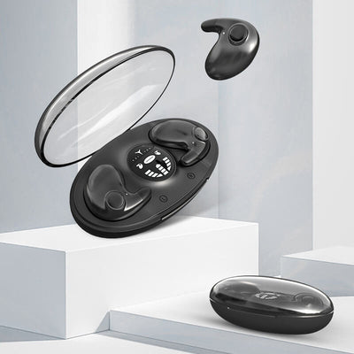 Waterproof Bluetooth Earplugs with Noise Reduction – Lightweight Wireless Sleep Earbuds for Comfortable Rest