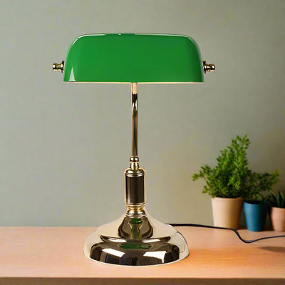 GlassOpulence - Stylish European Table Lamp