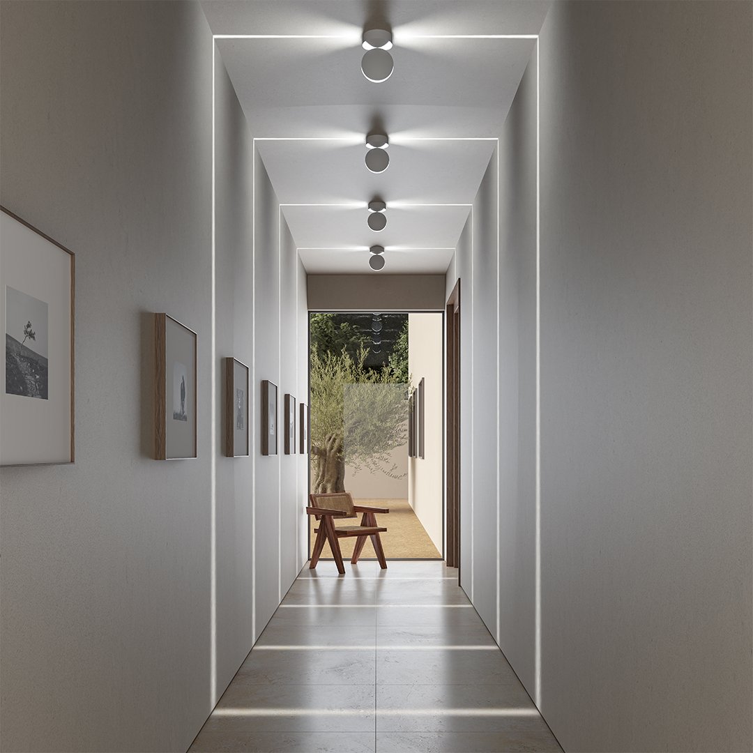 LumaGlow - Sleek Outdoor LED Sconce
